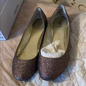 Multi colored flats (sparkly)